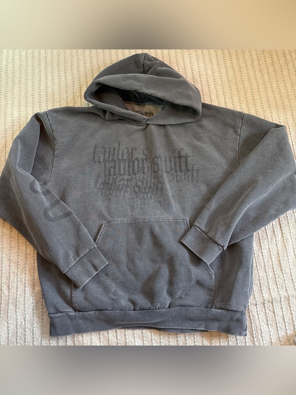 Taylor Swift Charcoal Gray Hoodie M/L